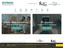 Tablet Screenshot of boviborg.dk